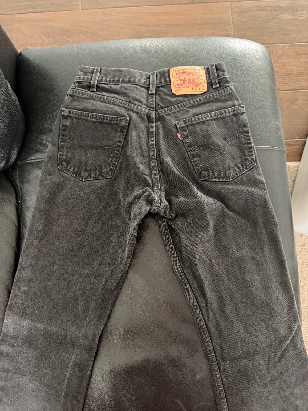 Vintage black Levi’s 505